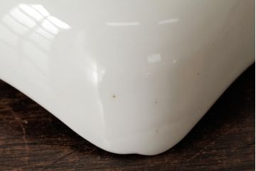 アンティーク雑貨　明治大正期　伊万里焼山水図染付向付2点セット(小皿、和食器)(R-042692)