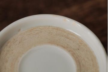 古民具・骨董　明治大正期　伊万里焼　染付蕎麦猪口2個セット(そば猪口、和食器)(R-042694)