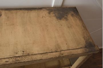 アンティーク家具　シャビーシックな空間におすすめな味わい深いガラスケース(ショーケース、陳列棚)(R-042704)