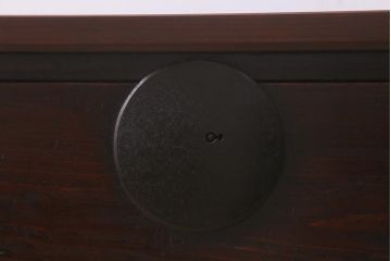 アンティーク家具　脚付きリメイク　和空間におすすめな箪笥ローボード(ローチェスト、テレビ台)(R-042707)
