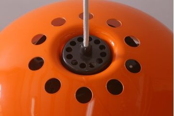 ヴィンテージ照明　三菱電機　レトロポップなデザインが魅力のペンダントライト(天井照明、ビンテージ)(R-042717)