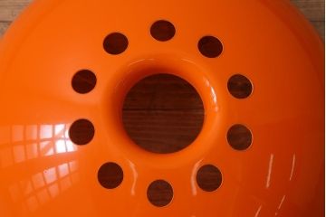 ヴィンテージ照明　三菱電機　レトロポップなデザインが魅力のペンダントライト(天井照明、ビンテージ)(R-042717)