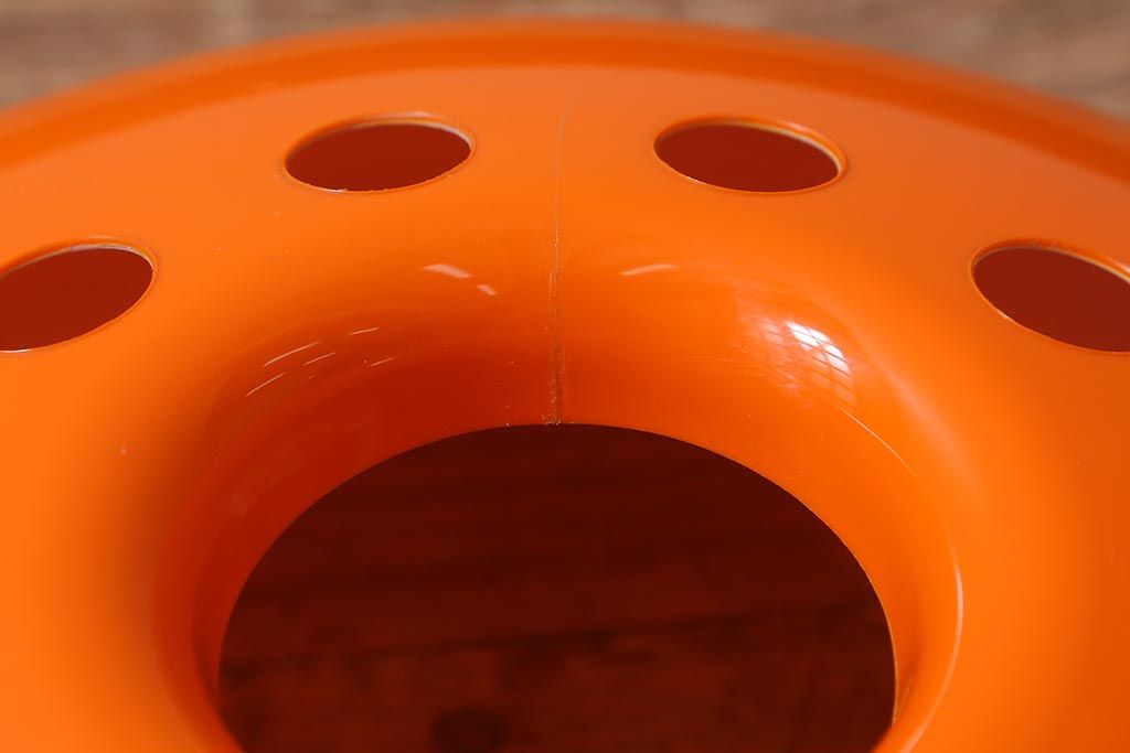 ヴィンテージ照明　三菱電機　レトロポップなデザインが魅力のペンダントライト(天井照明、ビンテージ)(R-042717)