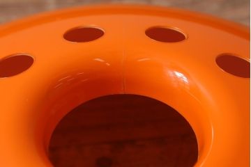 ヴィンテージ照明　三菱電機　レトロポップなデザインが魅力のペンダントライト(天井照明、ビンテージ)(R-042717)