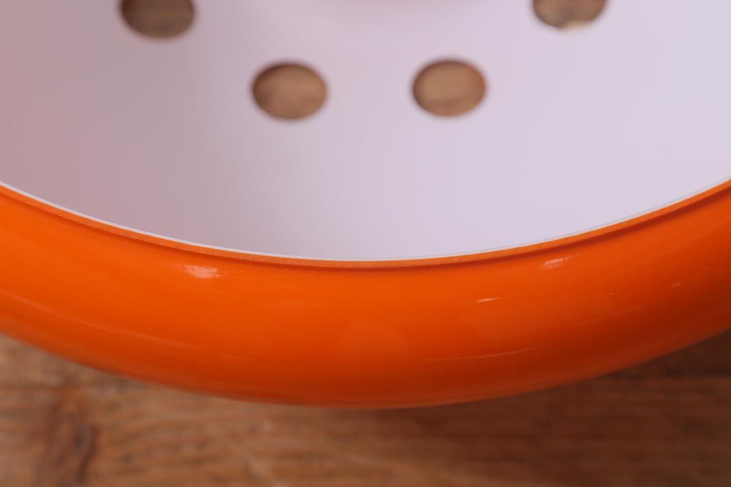 ヴィンテージ照明　三菱電機　レトロポップなデザインが魅力のペンダントライト(天井照明、ビンテージ)(R-042717)