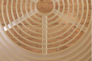 ヴィンテージ照明　三菱電機　レトロポップなデザインが魅力のペンダントライト(天井照明、ビンテージ)(R-042717)