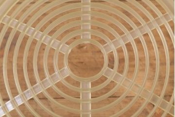 ヴィンテージ照明　三菱電機　レトロポップなデザインが魅力のペンダントライト(天井照明、ビンテージ)(R-042717)