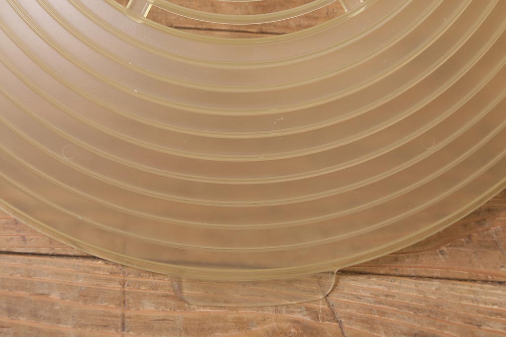 ヴィンテージ照明　三菱電機　レトロポップなデザインが魅力のペンダントライト(天井照明、ビンテージ)(R-042717)