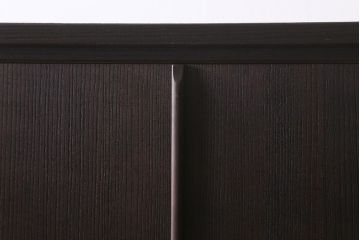 中古　伝統工芸品　長谷川浅次謹作　久光刻　衣装盆付き　花鳥図の前飾りが素敵な重ね加茂総桐箪笥(総桐たんす、和タンス、衣装箪笥、着物箪笥)(定価約120万円)(R-042722)