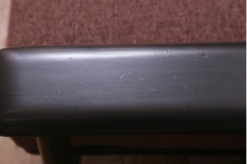 ビンテージ家具　Sampei Design Institute Tokyo(三平興業研究所)　モダンなデザインの一人掛けソファ(1Pソファ、アームソファ)(R-042751)