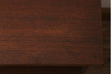 アンティーク家具　指物家具　桑・タモ・桐材　品の良い作りが魅力的な上手物の飾り棚(戸棚、収納棚)(R-042754)