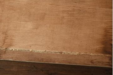 アンティーク家具　昭和レトロな雰囲気漂う作業台(ダイニングテーブル)(R-042809)