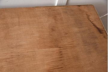 アンティーク家具　昭和レトロな雰囲気漂う作業台(ダイニングテーブル)(R-042809)
