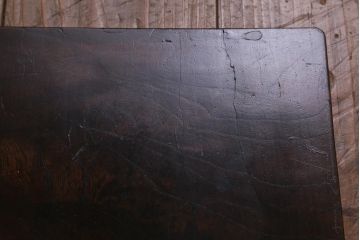 アンティーク家具　明治大正　ケヤキ材　美しい杢目が魅力の長火鉢(木製火鉢)(R-042813)
