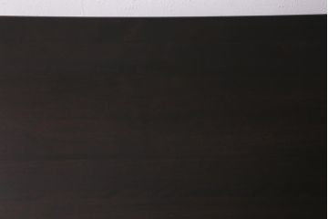 ビンテージ家具　北海道民芸家具　脚のデザインが魅力のシックな4人掛けダイニングテーブル(机)(R-042814)