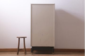 ヴィンテージ家具　北欧ビンテージ　G-PLAN(ジープラン)　リペイントがかわいらしいBBシリーズの縦型チェスト(サイドチェスト、引き出し)(R-042816)