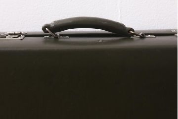 アンティーク　レトロな魅力が漂うトランク(鞄、カバン、収納、ディスプレイ)(R-042820)