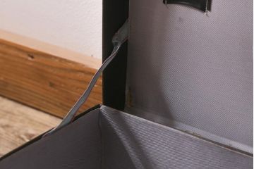 アンティーク雑貨　レトロな魅力が漂うトランク(鞄、カバン、収納、ディスプレイ)(R-042820)
