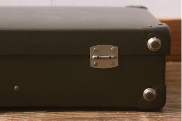 アンティーク雑貨　レトロな魅力が漂うトランク(鞄、カバン、収納、ディスプレイ)(R-042820)