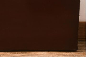アンティーク雑貨　レトロな魅力が漂うトランク(鞄、カバン、収納、ディスプレイ)(R-042822)