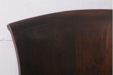 ビンテージ家具　本革使用の高級感あふれるチェア(椅子、ダイニングチェア)(R-042844)