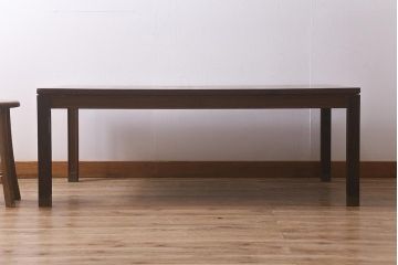 ヴィンテージ家具　北欧家具　デンマーク　TRANEKAER DENMARK(トラネケア社)　Rolf Middelboe(ロルフ・ミドルボー)　ローズウッド材　パーケット天板のお洒落なセンターテーブル(ローテーブル、座卓、ビンテージ)(R-042847)