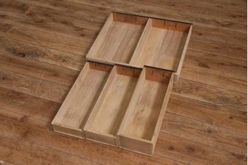 アンティーク雑貨　和製アンティーク　欅材　猫板付き　上質な和の空間を演出する長火鉢(木製火鉢)(R-042853)