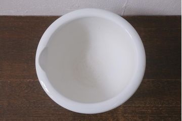 アンティーク雑貨　古道具　昭和期のレトロな乳鉢(乳棒付き)(R-042865)