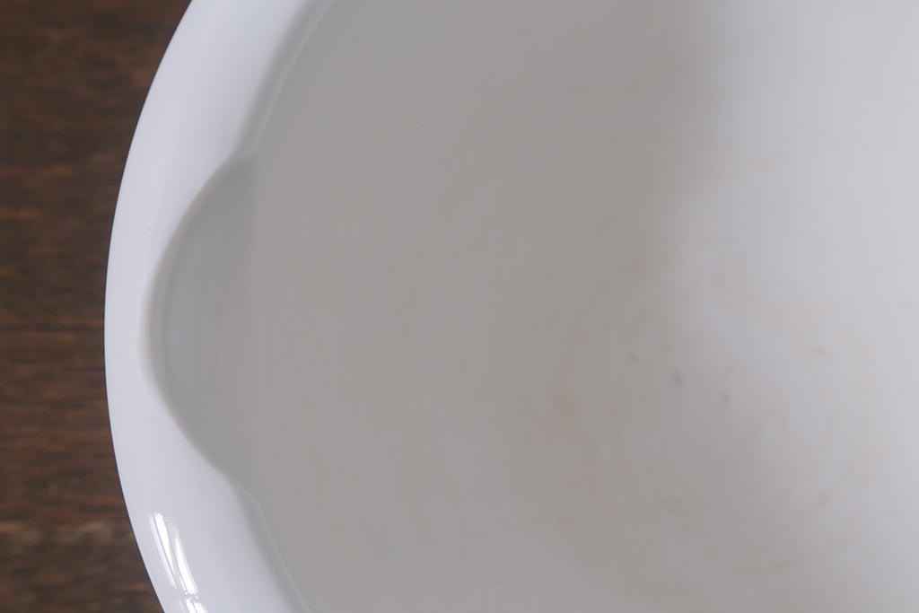 アンティーク雑貨　古道具　昭和期のレトロな乳鉢(乳棒付き)(R-042865)