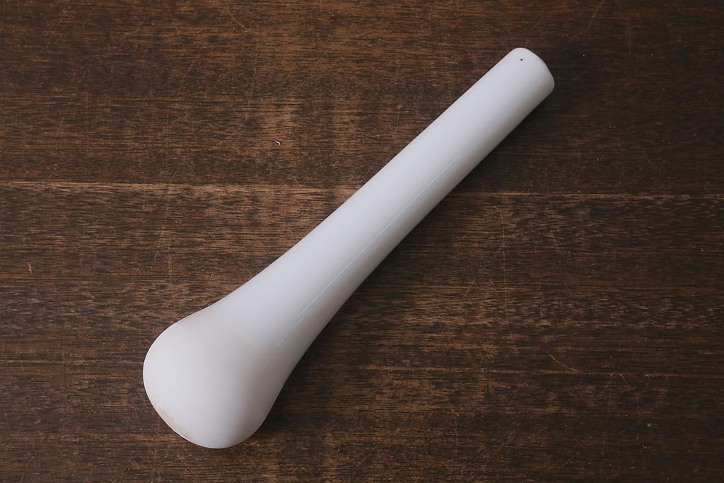 アンティーク雑貨　古道具　昭和期のレトロな乳鉢(乳棒付き)(R-042865)