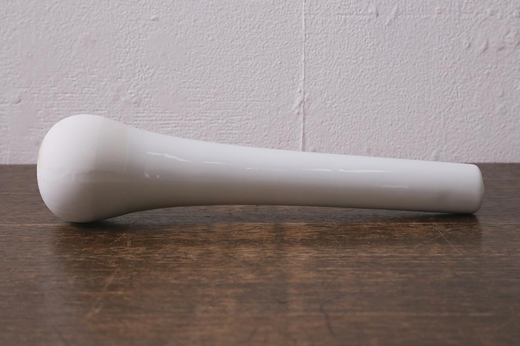 アンティーク雑貨　古道具　昭和期のレトロな乳鉢(乳棒付き)(R-042865)