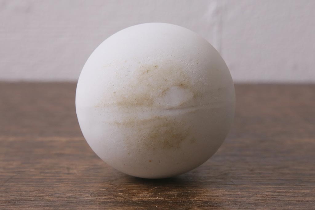 アンティーク雑貨　古道具　昭和期のレトロな乳鉢(乳棒付き)(R-042865)