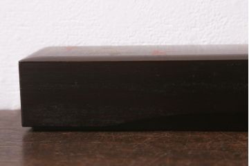 アンティーク雑貨　昭和初期　蒔絵　文箱2点セット(漆器、収納箱)(R-042868)