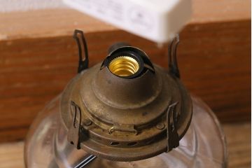 アンティーク照明　明治期　電気式リメイク　レトロな佇まいが魅力のランタン型ランプ(ペンダントライト、吊り下げ照明、天井照明)(R-042877)