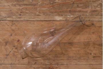 アンティーク雑貨　大正昭和初期　巻き芯38ミリ　和モダンな雰囲気漂うオイルランプ(灯油ランプ)(R-042880)