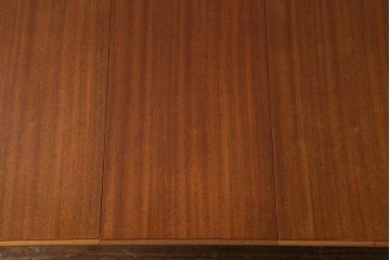 ヴィンテージ家具　北欧ビンテージ　黒塗りの脚がモダンなエクステンションテーブル(ダイニングテーブル、拡張式テーブル)(R-042887)