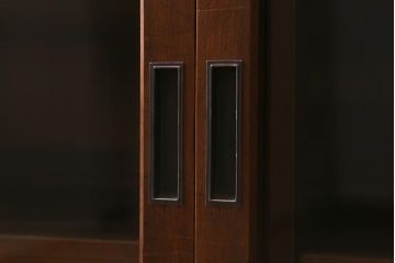 アンティーク家具　ヒノキ材　4枚引き戸　6尺水屋サイドボード(水屋箪笥、戸棚、収納棚)(R-042905)