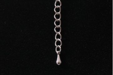 ヴィンテージアクセサリー　デルフト焼き　シックなネックレス(ペンダント、ビンテージ)(R-042920)