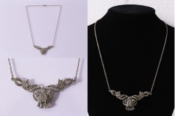 ヴィンテージアクセサリー　気品漂うクラシカルなネックレス(ペンダント、ビンテージ)(R-042921)