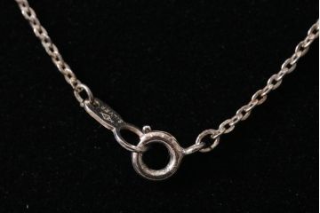 ヴィンテージアクセサリー　シルバー925　透かし模様のビンテージネックレス(ペンダント)(R-042922)