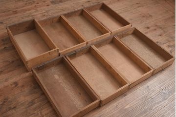 レトロ家具　ナラ材　木のぬくもり溢れる両袖机(ワークデスク、在宅ワーク、在宅用)(R-042932)
