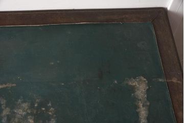 レトロ家具　ナラ材　木のぬくもり溢れる両袖机(ワークデスク、在宅ワーク、在宅用)(R-042932)