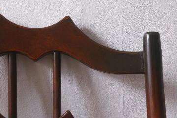ヴィンテージ家具　イギリスビンテージ　ERCOL(アーコール)　希少!洗練されたデザインのラダーバックチェア(ダイニングチェア、椅子)(R-042957)