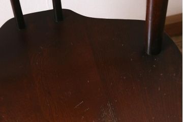 ヴィンテージ家具　イギリスビンテージ　ERCOL(アーコール)　希少!洗練されたデザインのラダーバックチェア(ダイニングチェア、椅子)(R-042957)