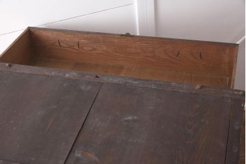 アンティーク家具　明治期　前面欅(ケヤキ)材　味わい漂う衣装箪笥(時代箪笥、収納箪笥、チェスト、引き出し)(R-042962)