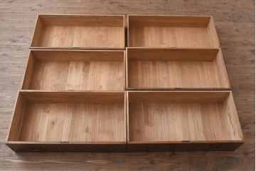 和製アンティーク　昭和中期　三方桑材　桐材　高級品!和モダンな雰囲気づくりにおすすめの重ね箪笥(和箪笥、衣装箪笥)(R-042965)