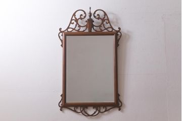 在庫未使用品　IDC大塚家具　ヒッコリーチェア社(HICKORY CHAIR)　2230-00　ミラー(ウォールミラー、壁掛け鏡)(定価約12万円)(R-042973)