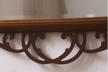 在庫未使用品　IDC大塚家具　ヒッコリーチェア社(HICKORY CHAIR)　2230-00　ミラー(ウォールミラー、壁掛け鏡)(定価約12万円)(R-042973)
