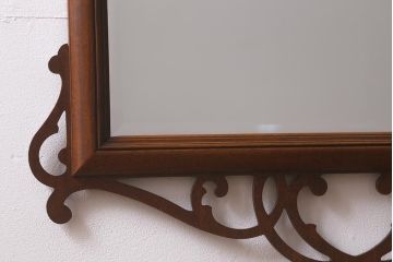 在庫未使用品　IDC大塚家具　ヒッコリーチェア社(HICKORY CHAIR)　2230-00　ミラー(ウォールミラー、壁掛け鏡)(定価約12万円)(R-042973)