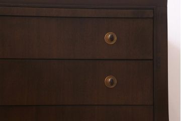 在庫未使用品　IDC大塚家具　ヘンレドン(HENREDON)　Barbara Barry　B8003-06　WN　ナイトテーブル(チェスト)(定価約75万円)(R-042974)